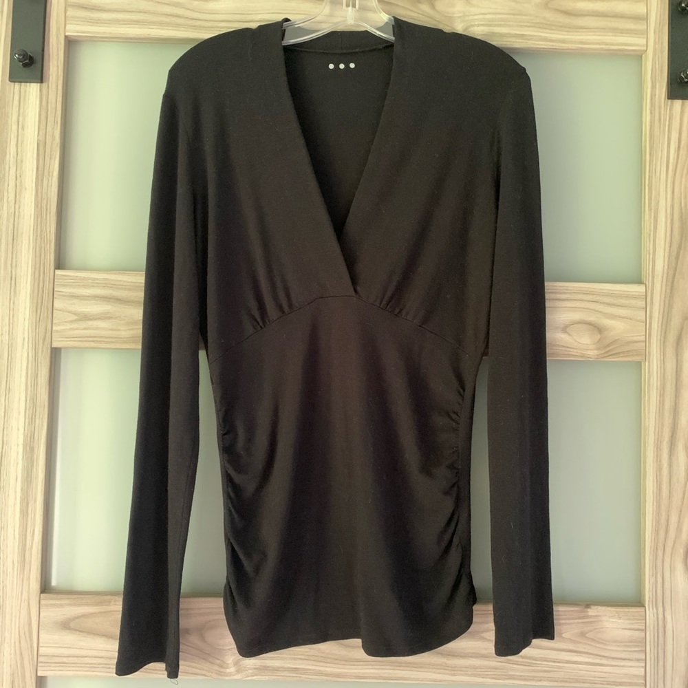 Three Dots XL fitted top